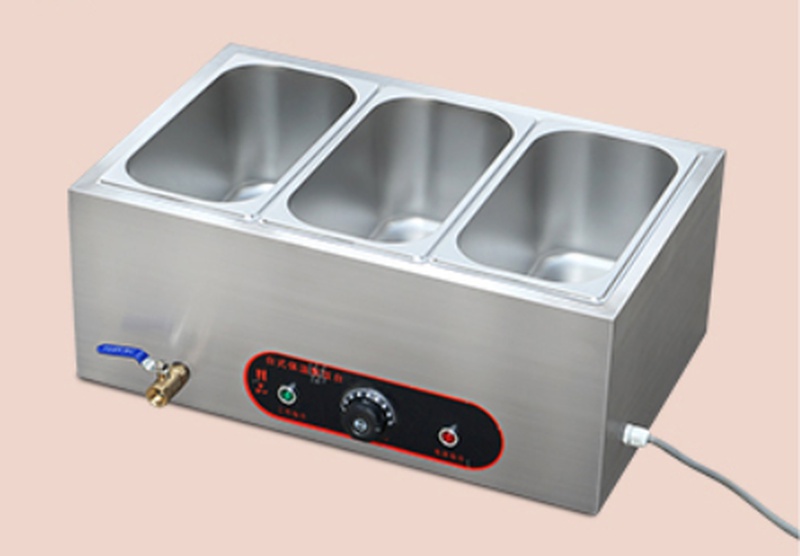 Electric bain marie / food warmer (3pcs 1/3 GN pan)