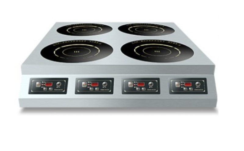 Electric 4 ring induction cooker